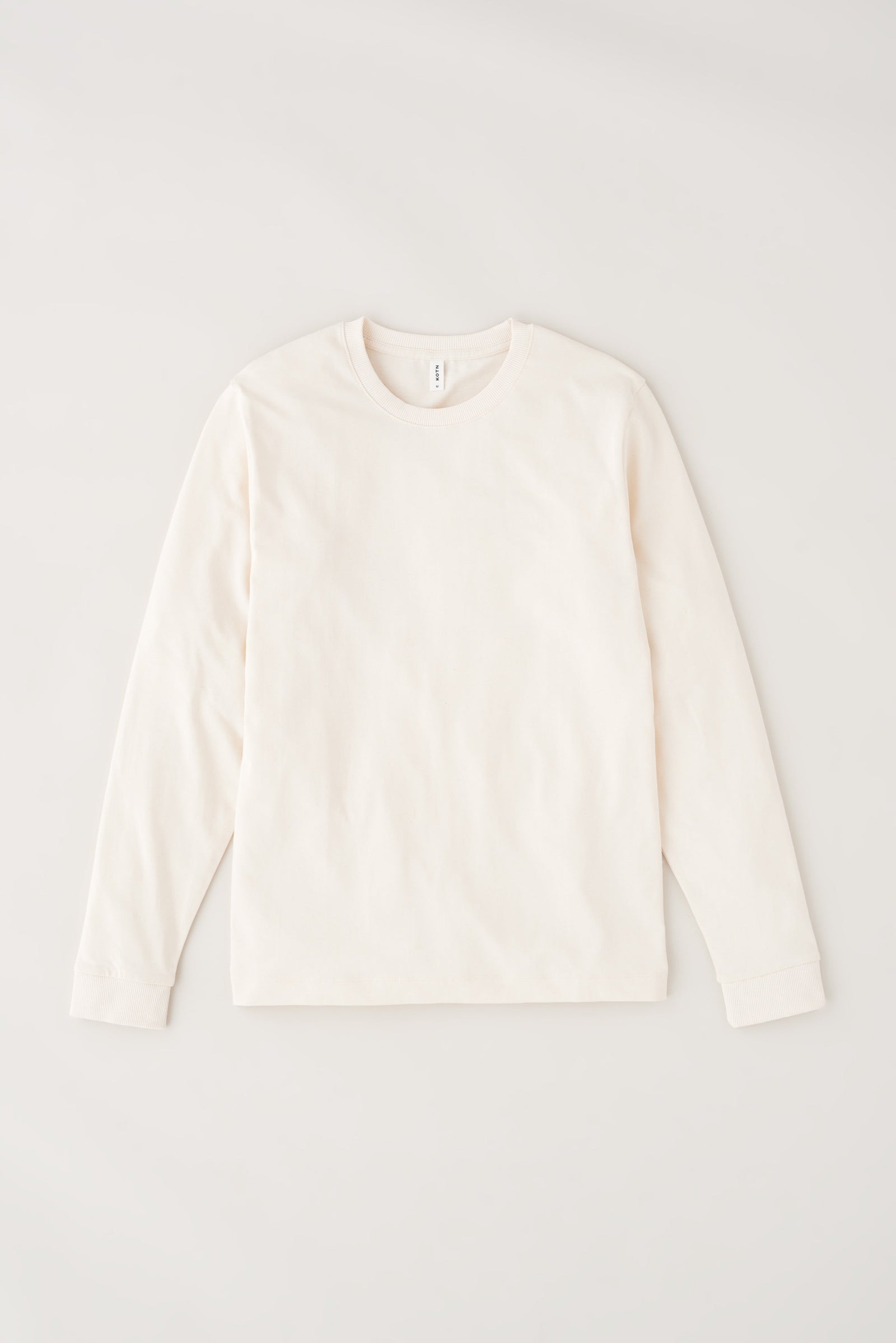 Men's Midweight Longsleeve in Natural