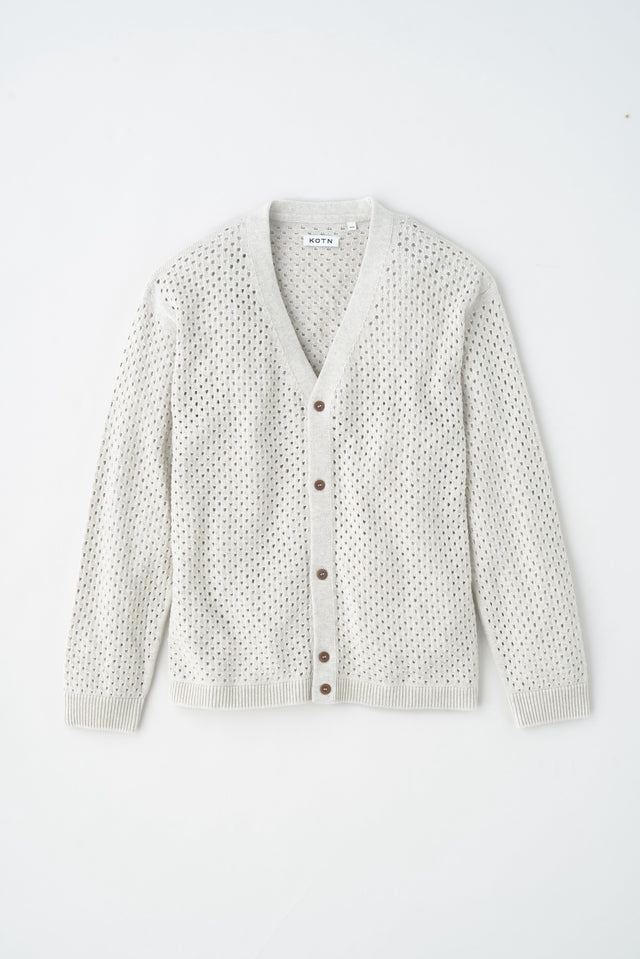 Mina Cardigan in Oat Melange