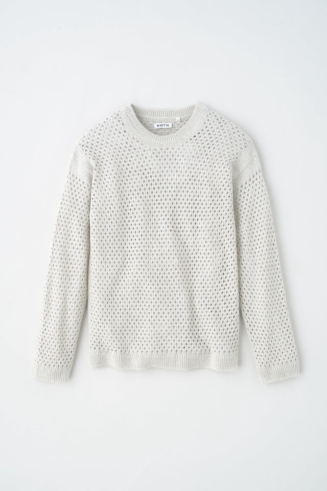 Mina Sweater in Oat Melange