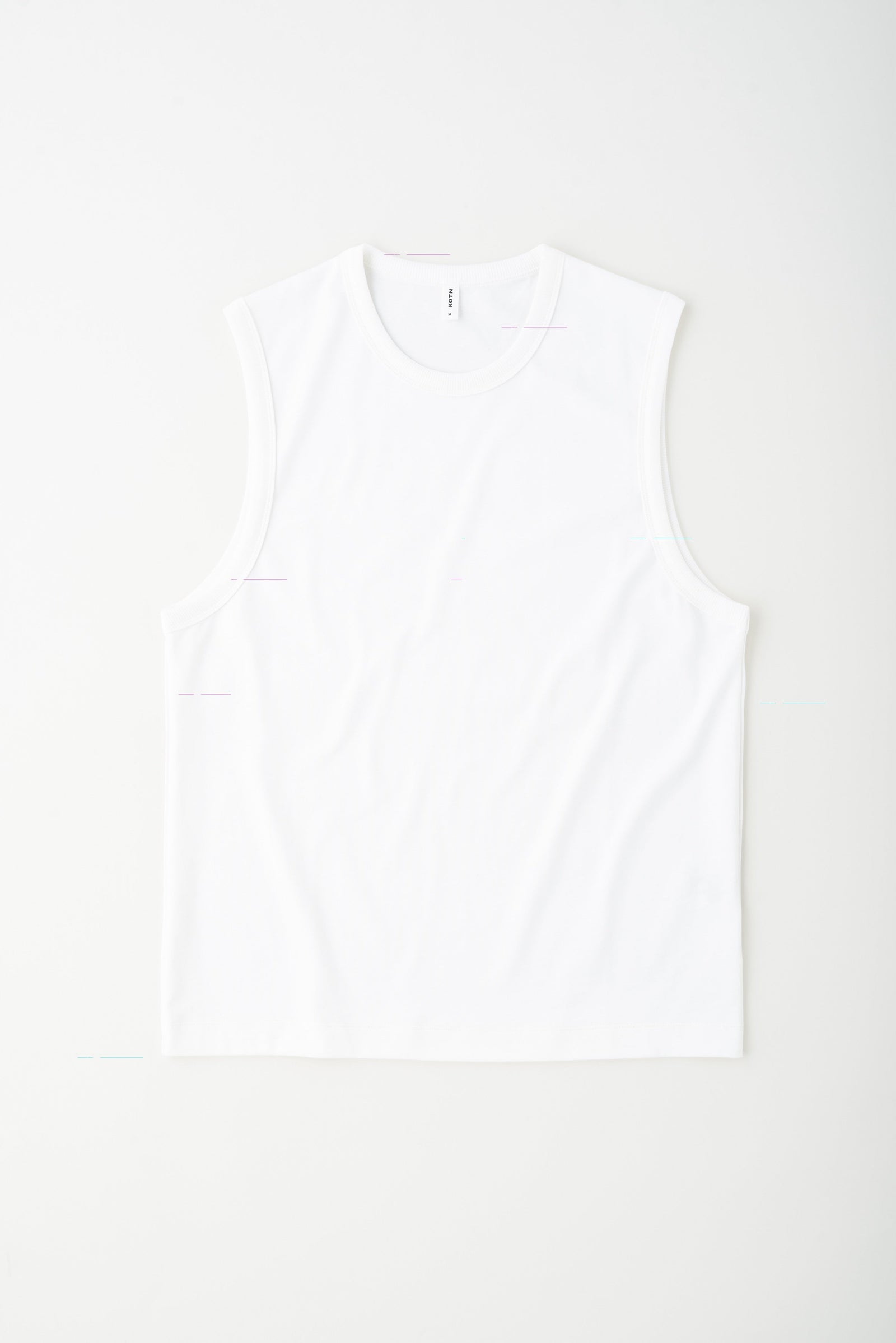 Men's Relaxed Tank in White