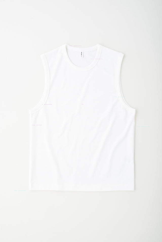 Men's Relaxed Tank in White