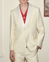 Meringue Shawl Collar Tuxedo Jacket