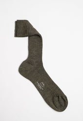 Merino Wool Mid Calf Crew Socks In Six Colours