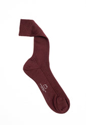 Merino Wool Mid Calf Crew Socks In Six Colours
