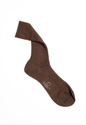Merino Wool Mid Calf Crew Socks In Six Colours