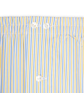 Cale On Ciel Et Jaune Rayures Coton