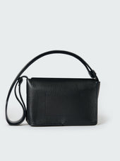 Meshi Mini Leather Bag In Darkest