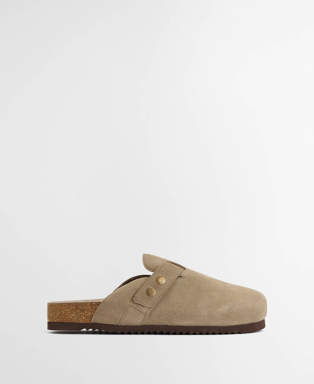 Taupe Suede