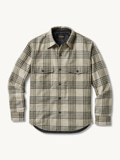 Khaki/Olive Wool Plaid CPO Jacket