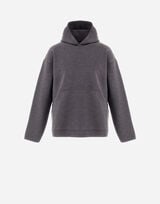 SWEATSHIRT IN ENDLESS TUBULAR WOOL