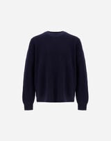 SWEATER IN RIBBED WOOL CASHMERE