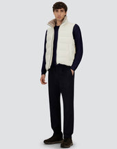 Sweater In Ribbed Wool Cashmere