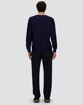 Sweater In Ribbed Wool Cashmere