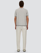 T Shirt In Striped Cotton