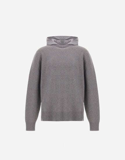 Resort Double Cotton Knit And Travel Nylon Ponente Jumper