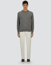 Resort Double Cotton Knit And Travel Nylon Ponente Jumper