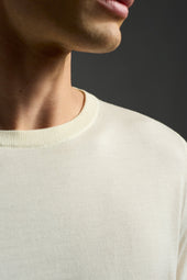 Crew Neck Filo Di Corallo 15 5 Micron