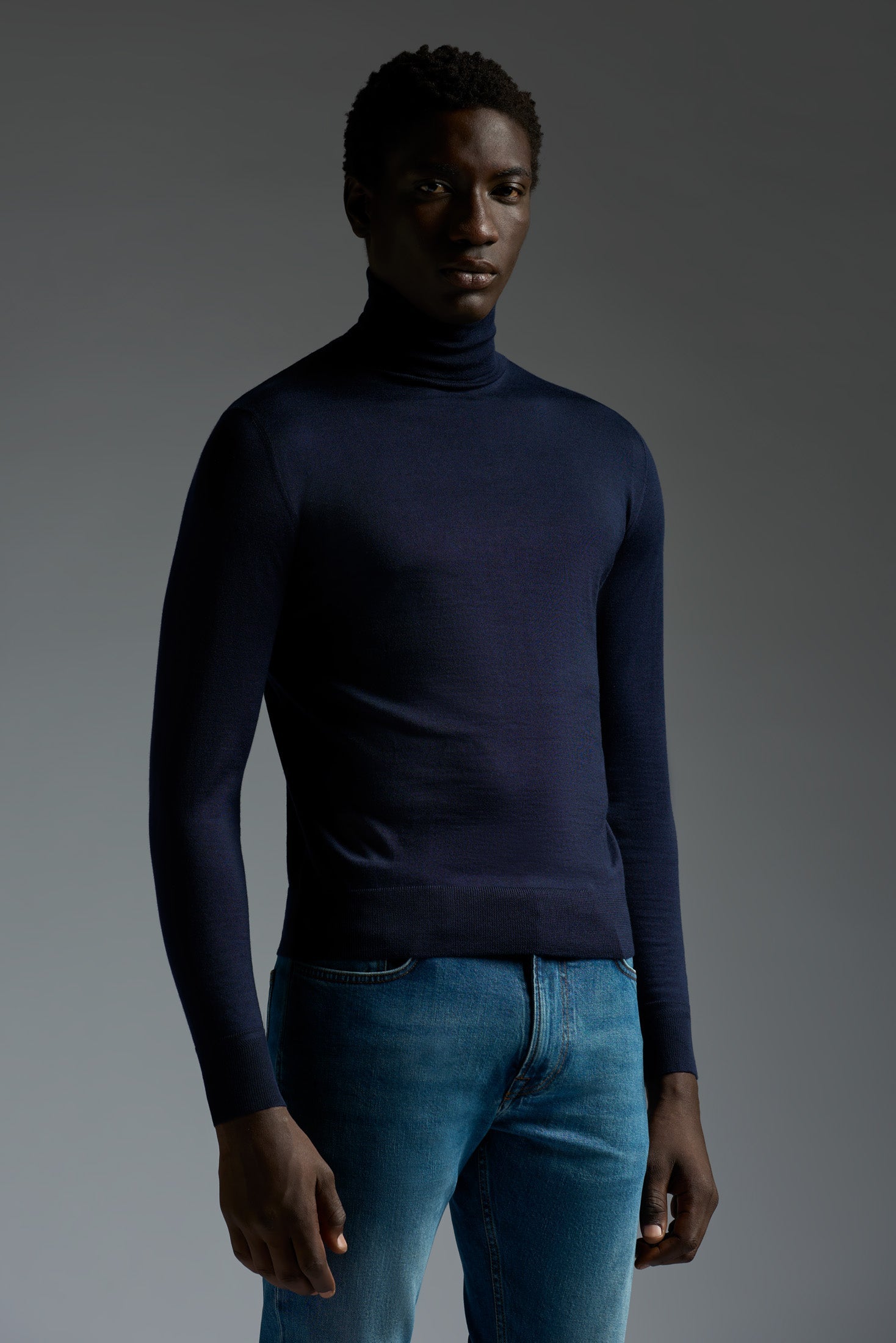 Roll neck WOOL CASHSILK SCIAMMERIA