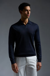 Polo long sleeve open collar yp002