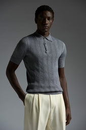 Polo Short Sleeve W Button
