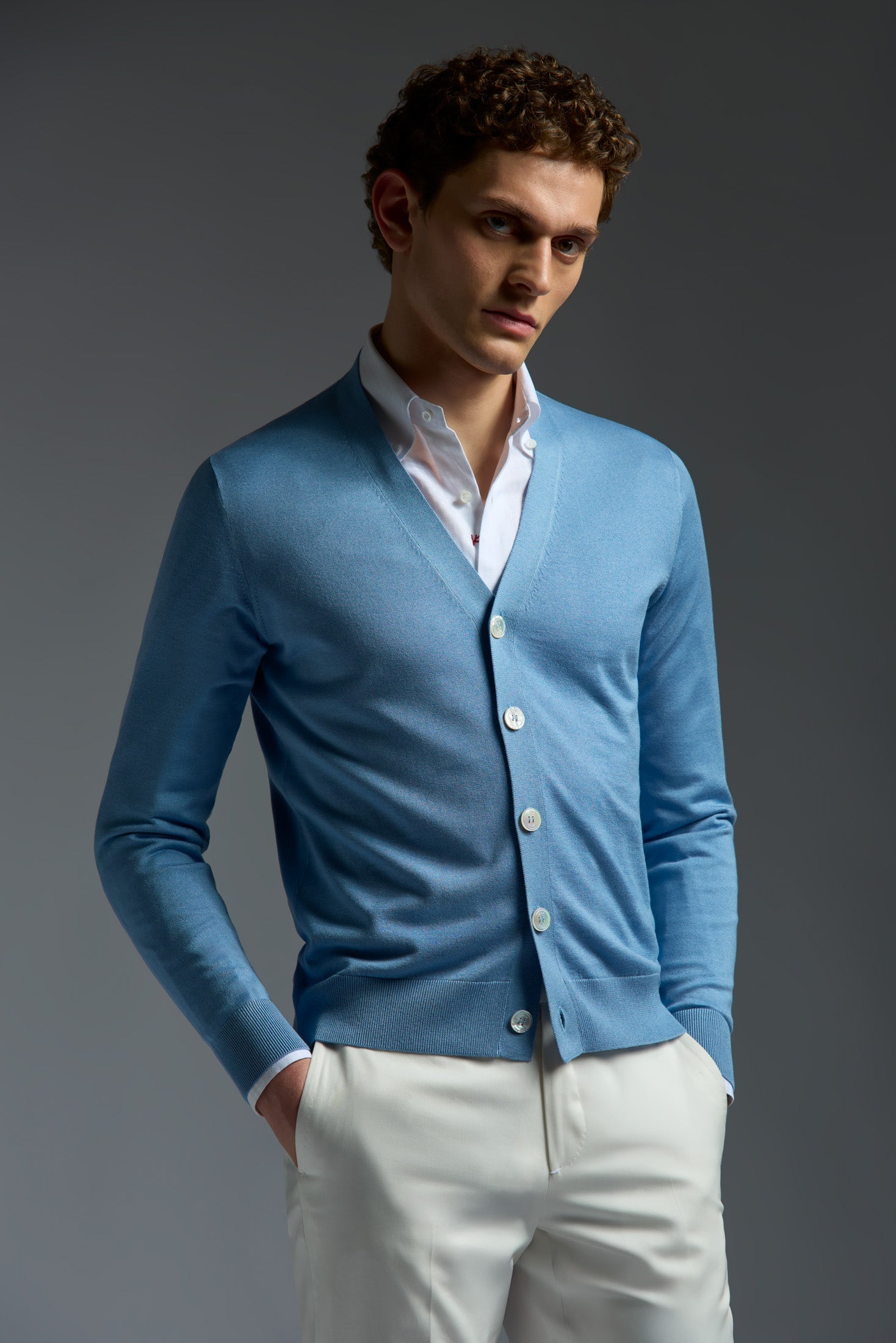 Silk and Cashmere Cardigan