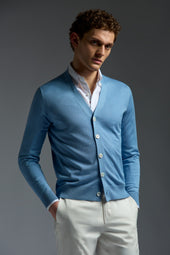Silk and Cashmere Cardigan
