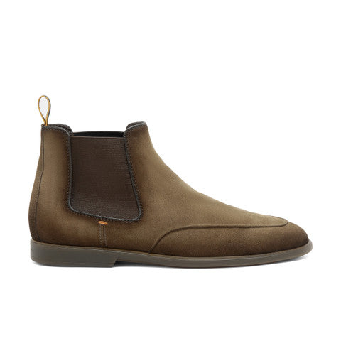 Men’s brown suede Chelsea boot