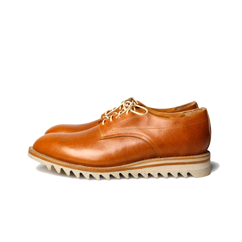 Derby with Ripple Sole - H.G. I Brown — YUKETEN