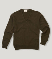 V Neck Geelong Lambswool Knitwear