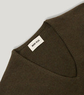 V Neck Geelong Lambswool Knitwear