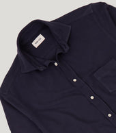 Long Sleeves Pique Shirt