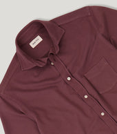 Long Sleeves Pique Shirt
