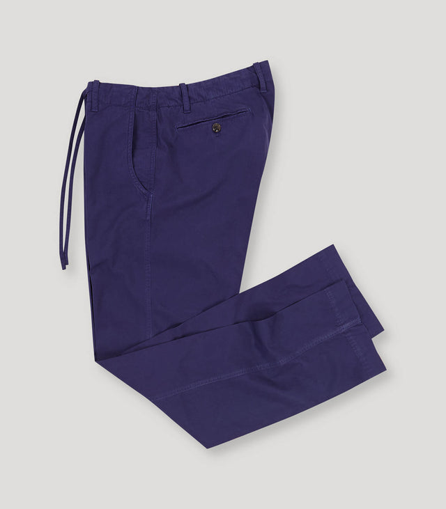 Royal Blue Popelin Tomi Trousers
