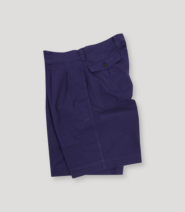 Royal Blue Popelin Army Short