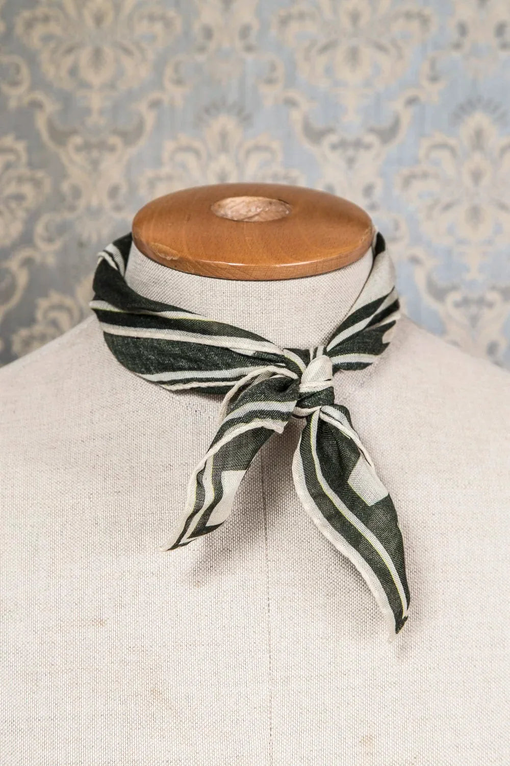 Grp Max Rohr Cashmere Foulard Scarf Green