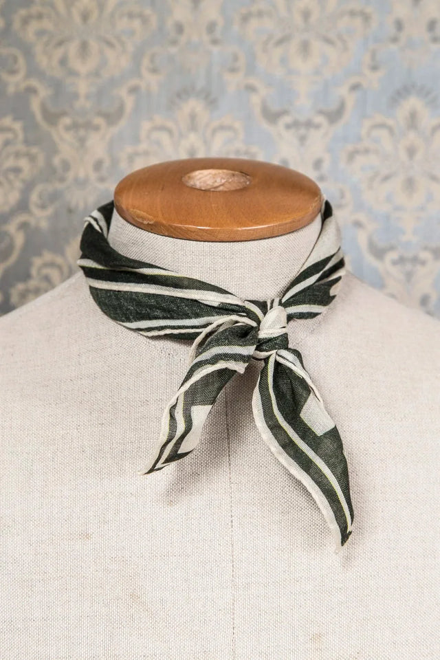 GRP, Max Rohr, Cashmere Foulard, Scarf, Green