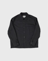 Western Overshirt - Tropical Wool, Anthracite Heather Grey