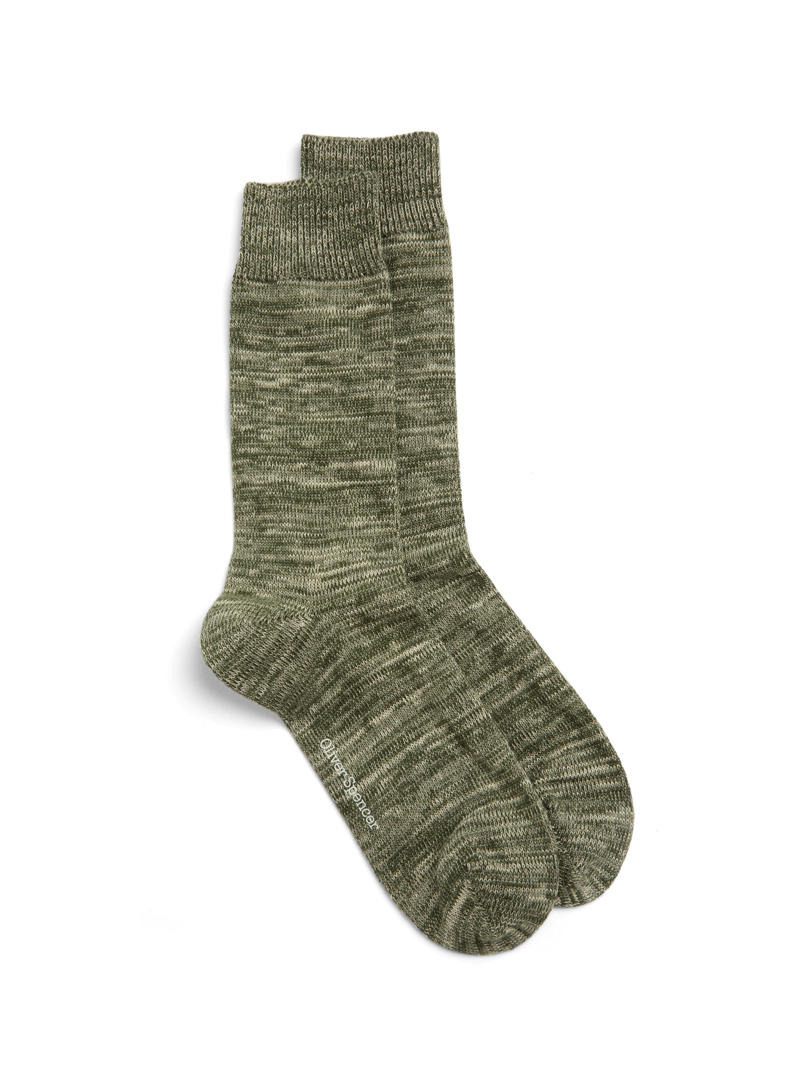 Miller Socks Dodd Green Cream