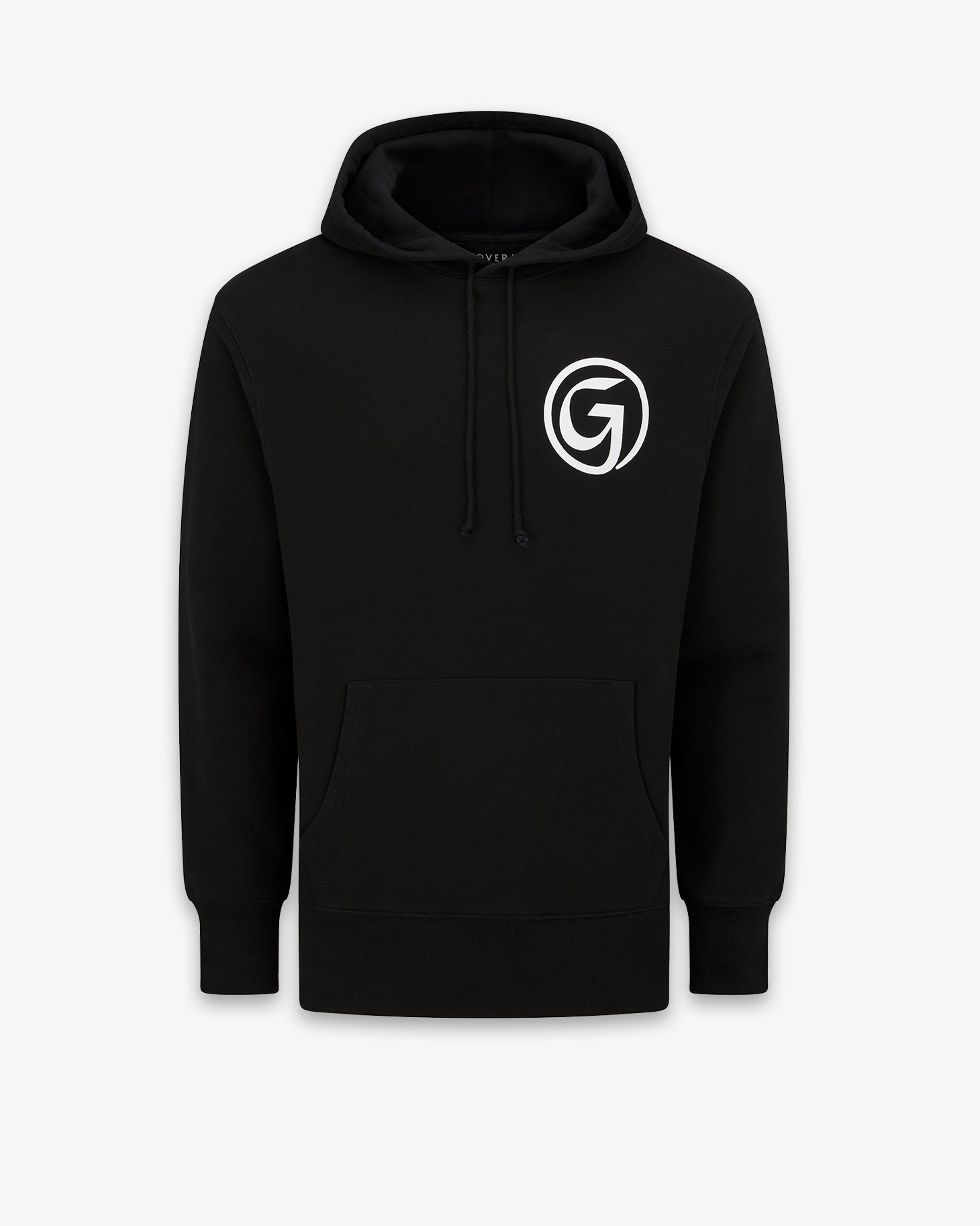 Unisex 'G' Print Hoodie Black