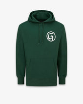Unisex 'G' Print Hoodie Racing Green