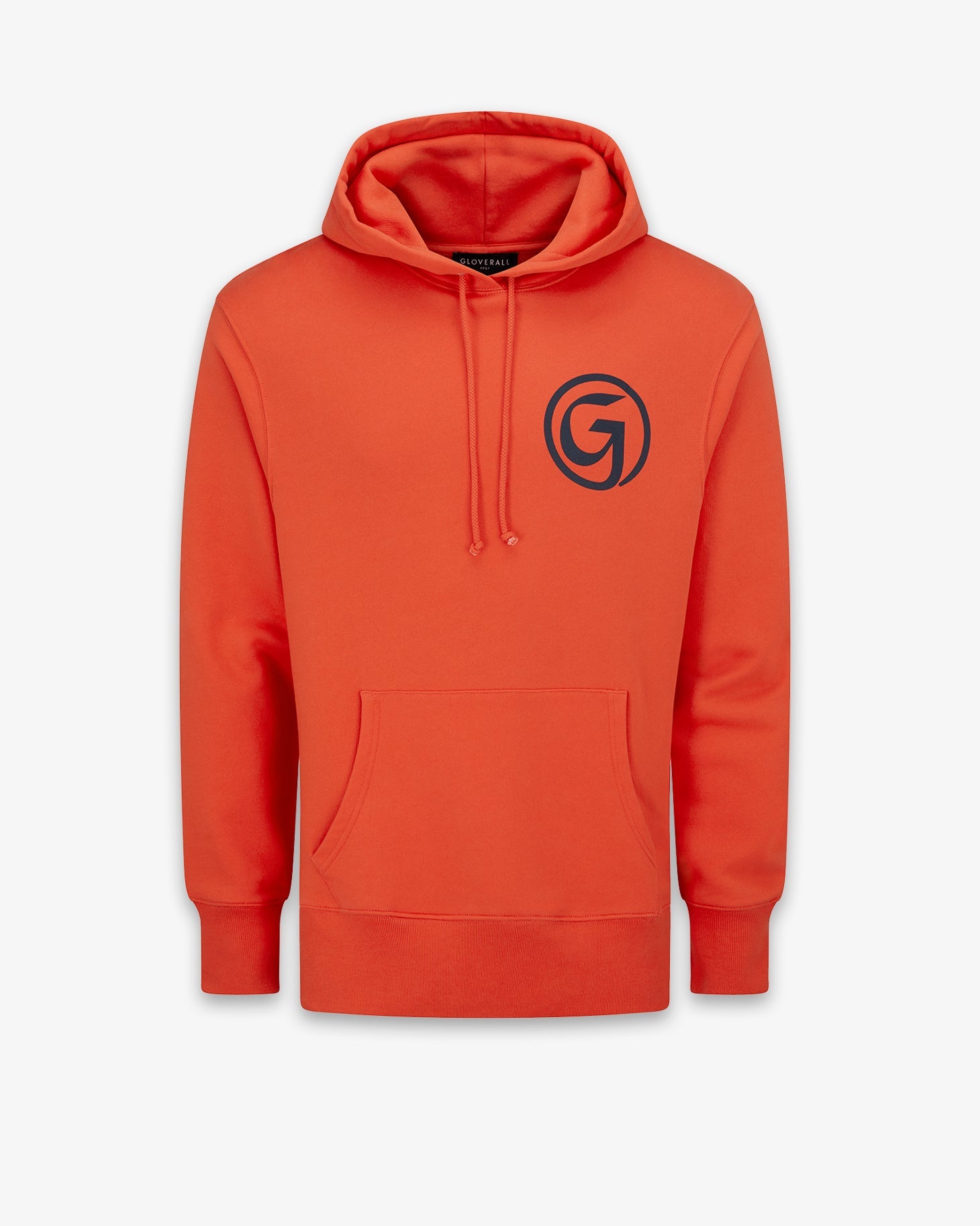 Unisex 'G' Print Hoodie Bright Orange