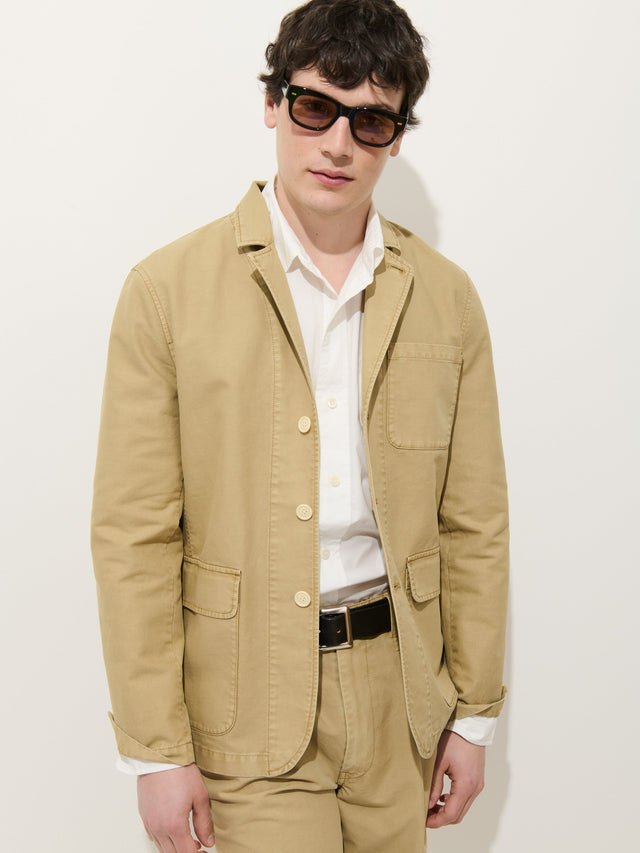 Mill Blazer In Vintage Twill