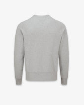 Unisex 'G' Embroidered Sweatshirt Light Grey