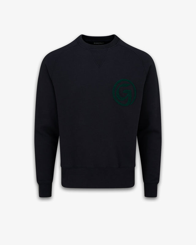Unisex 'G' Embroidered Sweatshirt Navy