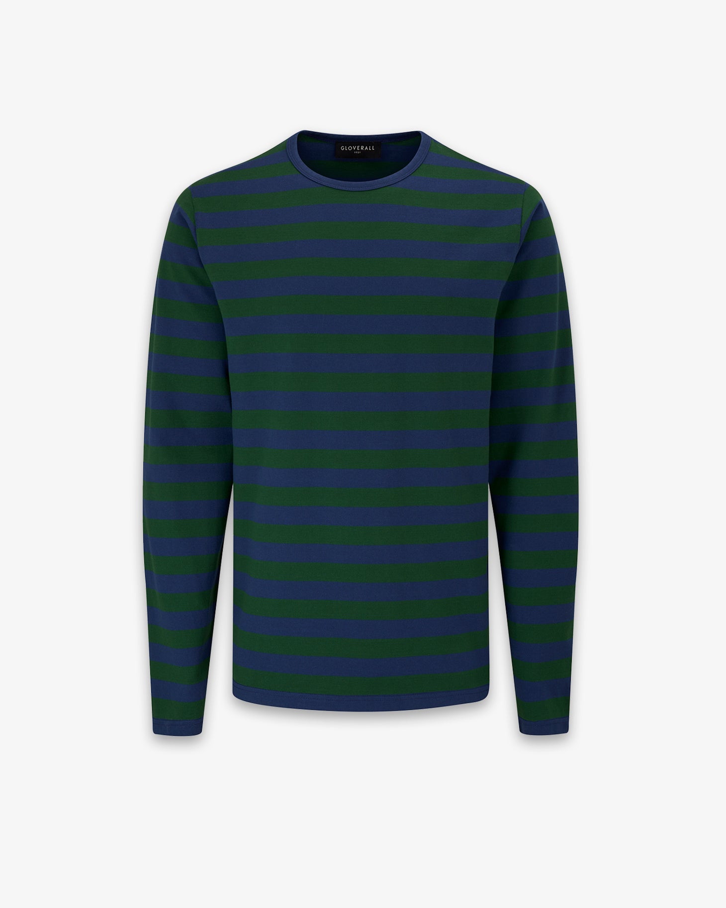 Men's Long Sleeve Top Navy/Green