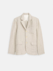 Mercer Linen Jacket In Flax