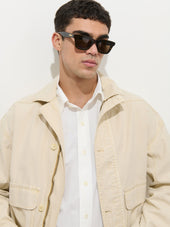 Giorgio Bomber Jacket In Canvas