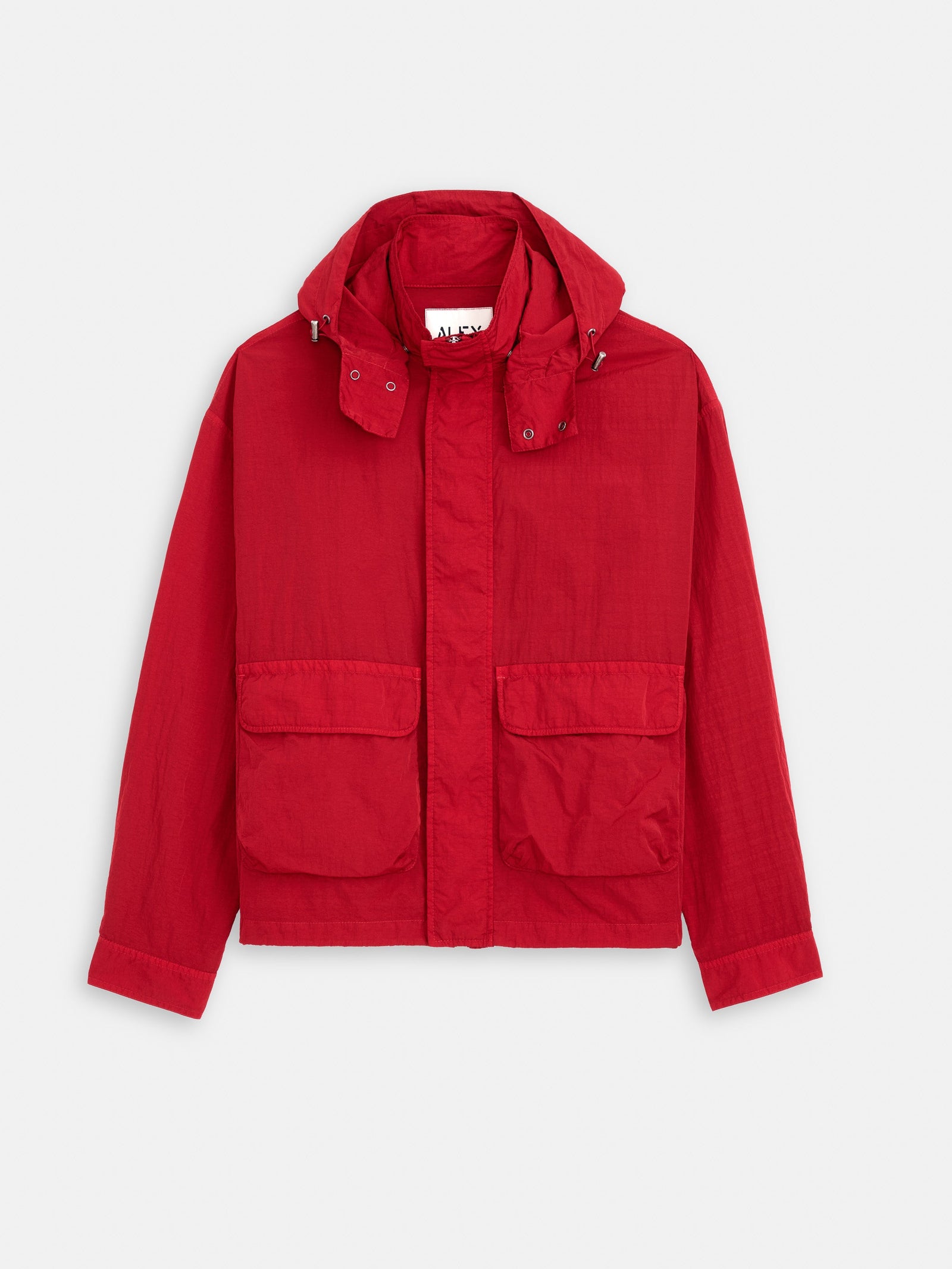 David Windbreaker In Crinkle Nylon