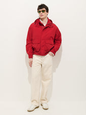 David Windbreaker In Crinkle Nylon
