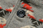 COTTON JACQUARD BLANKET JACKET